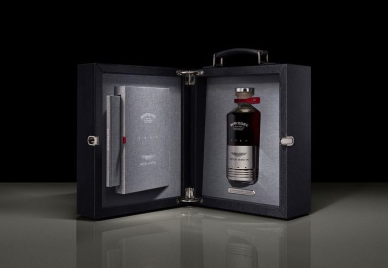 Bowmore y Aston Martin crea el Whisky Black Bowmore DB5 1964