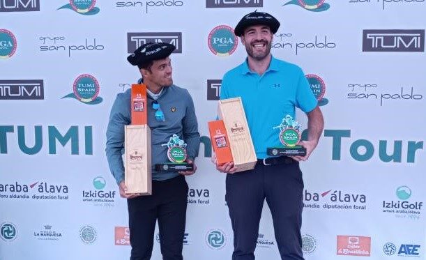 Borja Virto y David Borda, ganadores del XX Campeonato Dobles de la PGA