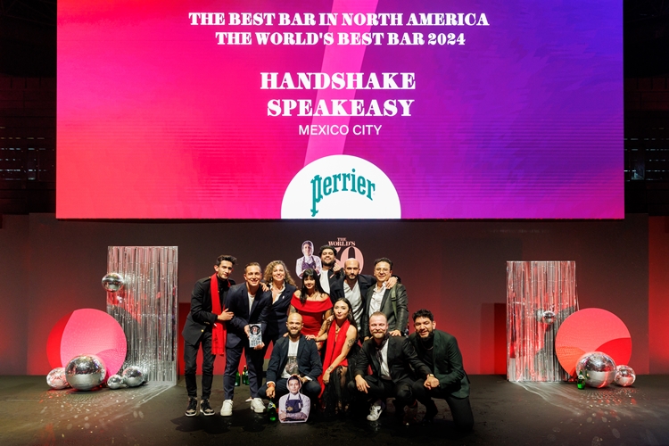 El mexicano Handshake Speakeasy ocupa el puesto No.1 en The World’s 50 Best Bars 2024