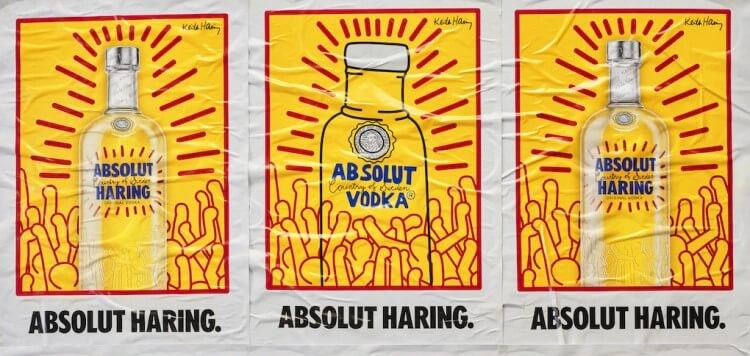 Vodka Absolut Keith Haring