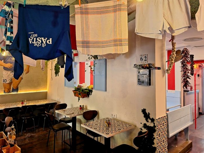 Interior Restaurante Número 10