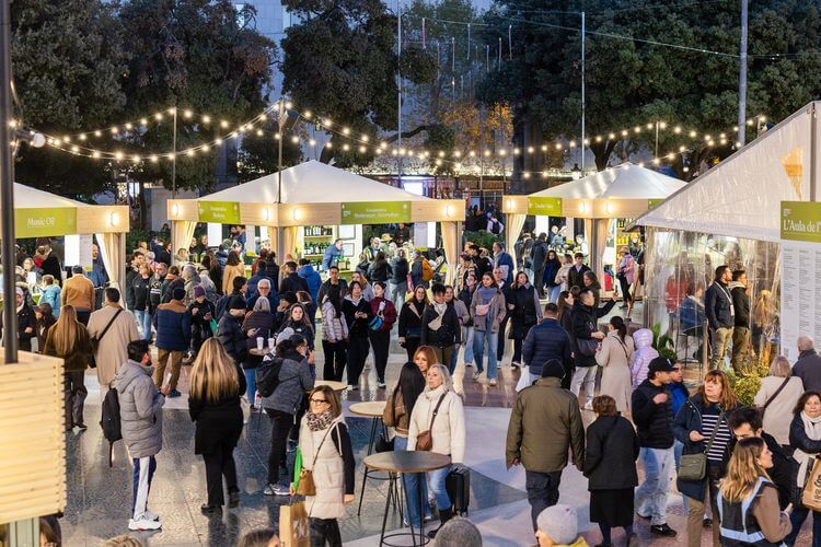 Mercado aceite nueva cosecha Barcelona