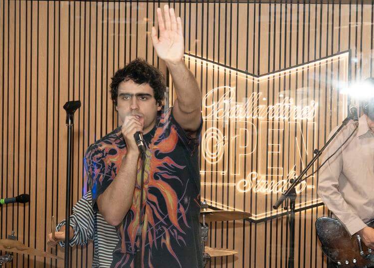 Carolina Durante en el ensayo abierto al público de Ballantine’s Open Studio Carolina Durante en el ensayo abierto al público de Ballantine’s Open Studio