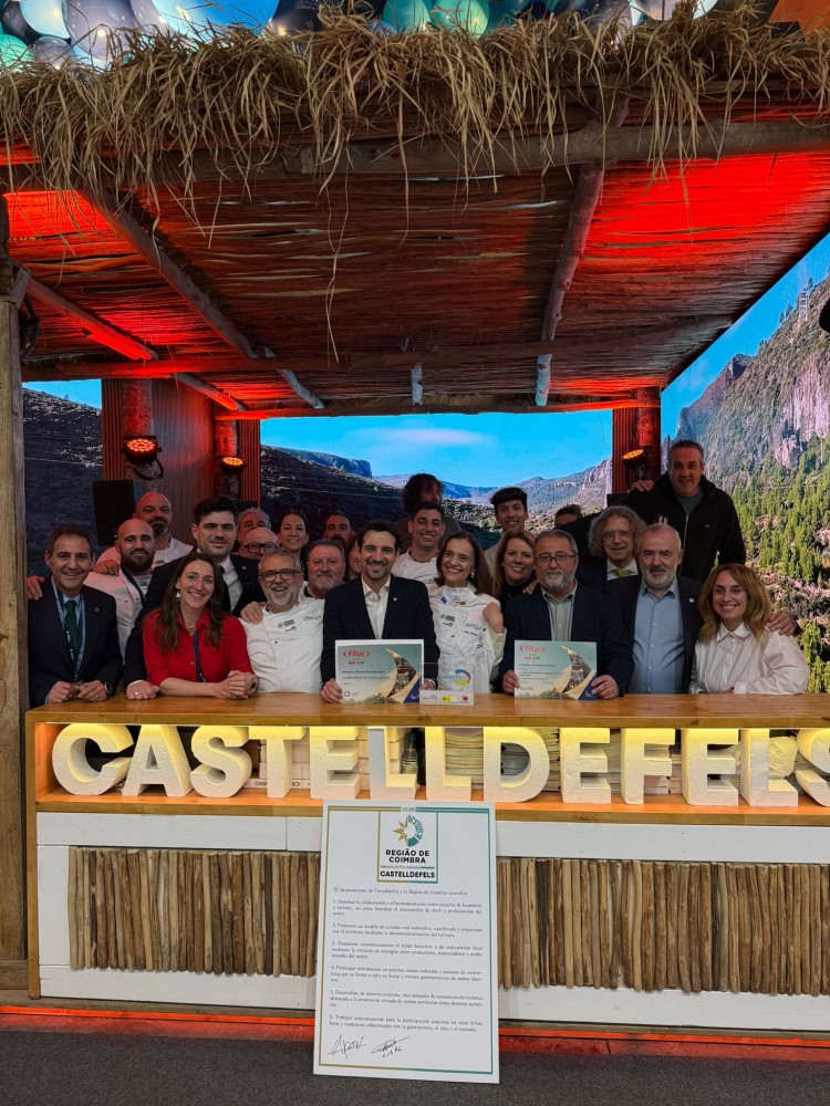 Premios Castelldefels FITUR 2026 stand Premios Castelldefels FITUR 2026 stand