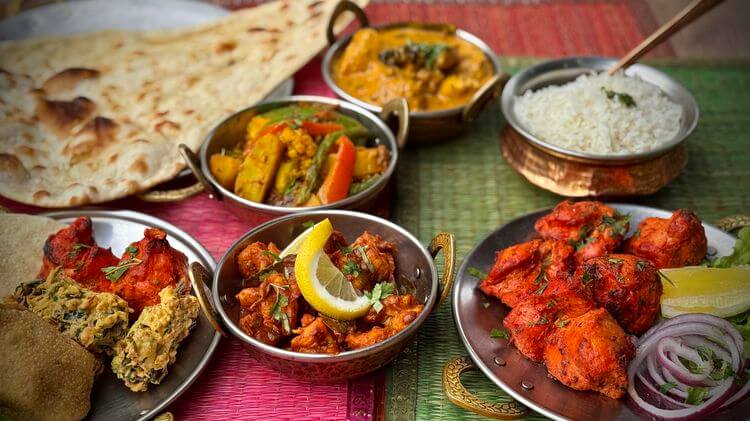 Menú Bollywood Mayura