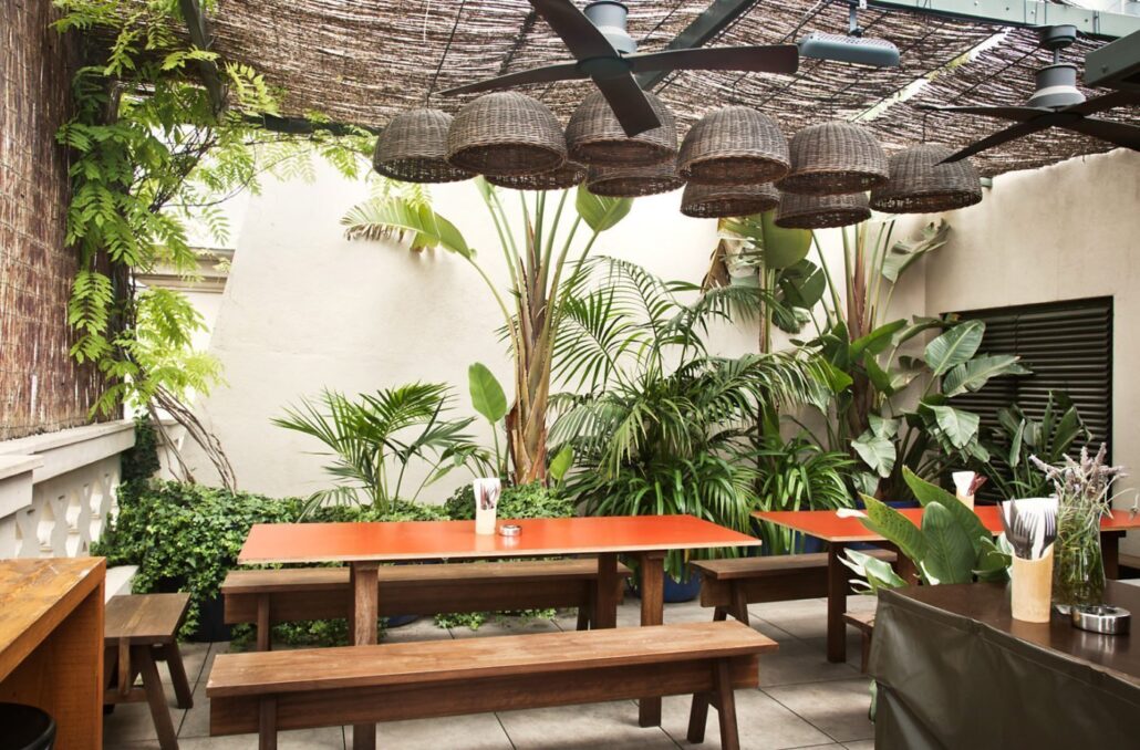 Interior Rooftop del Chiringuito de Casa Bonay 